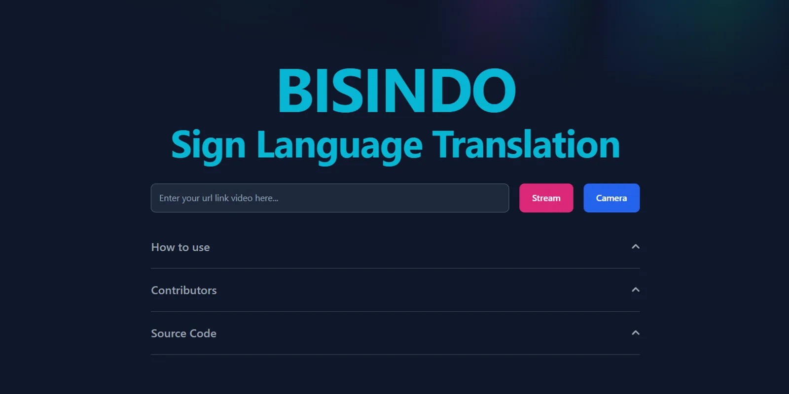 BISINDO Sign Language Translator — Portfolio Project by Muhammad Daffa Ashdaqfillah