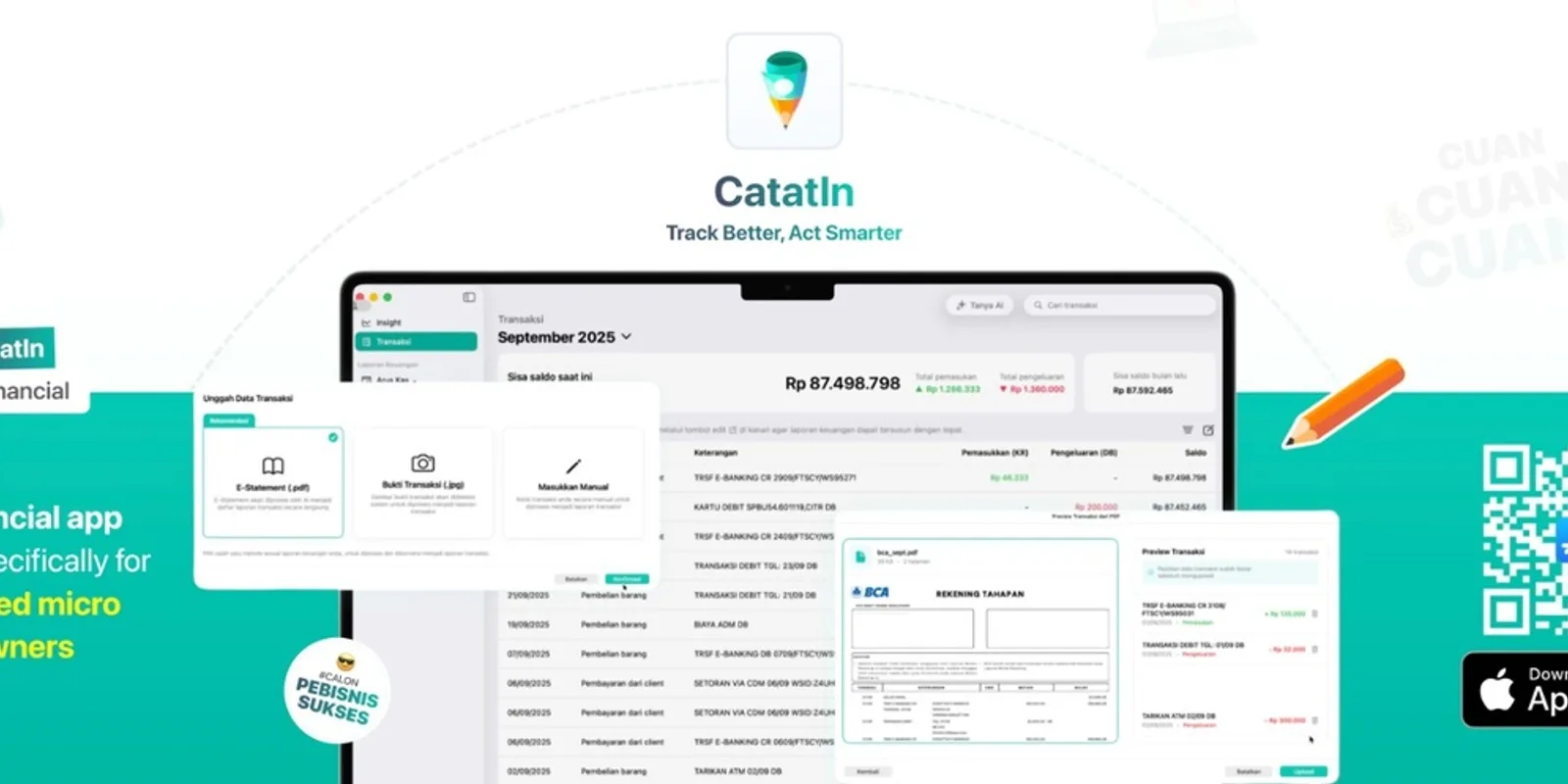 CatatIn — Portfolio Project by Muhammad Daffa Ashdaqfillah
