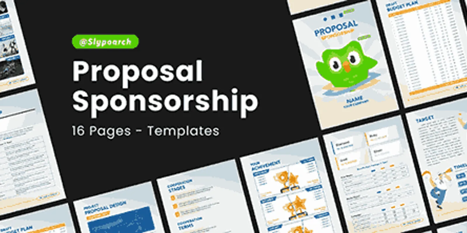 Sponsorship Template — Portfolio Project by Muhammad Daffa Ashdaqfillah