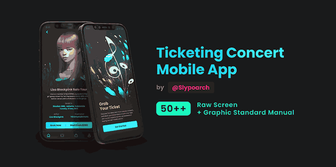 UI/UX Concert Ticketing — Portfolio Project by Muhammad Daffa Ashdaqfillah