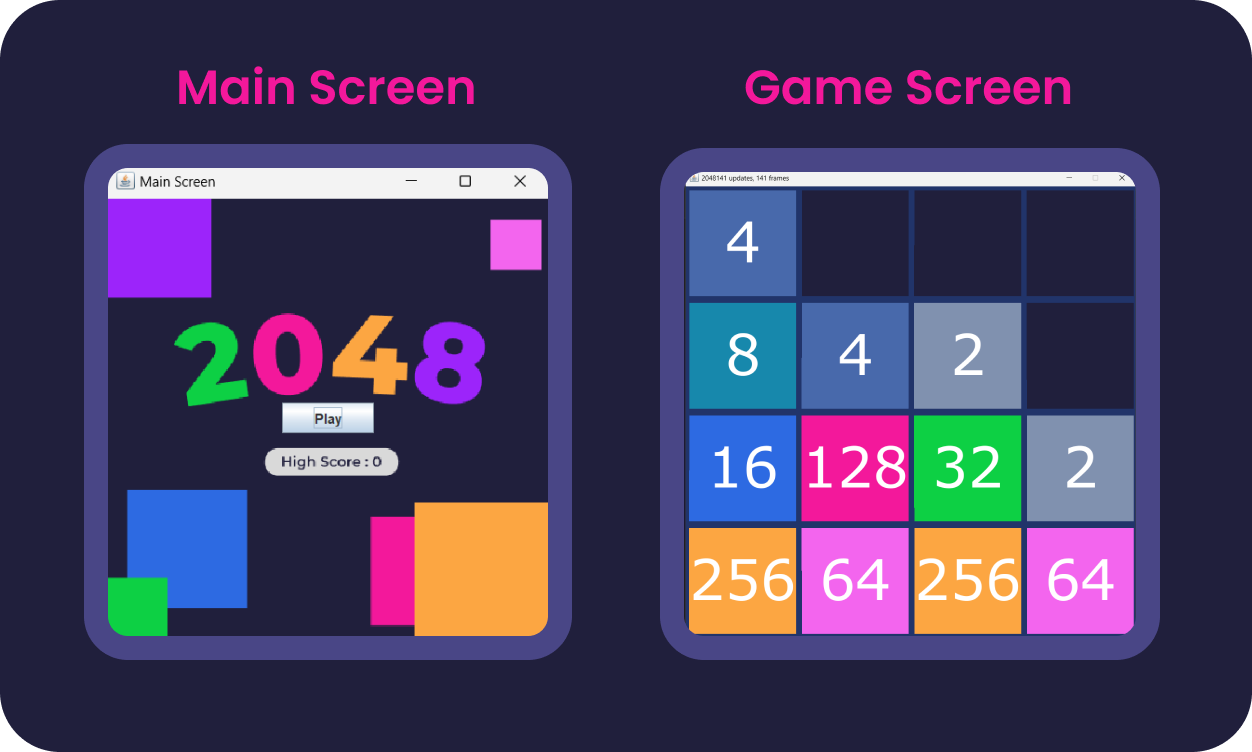 Game 2048 (Java) — Portfolio Project by Muhammad Daffa Ashdaqfillah